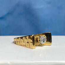 18ct Yellow Gold Diamond Ring