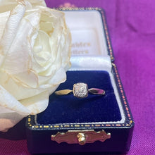 9ct Yellow Gold Diamond Ring