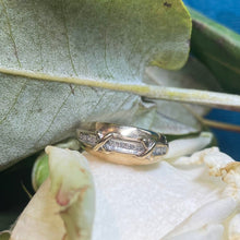 9ct Yellow Gold Diamond Band