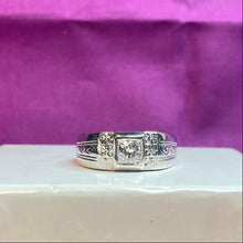 14ct White Gold Diamond Ring