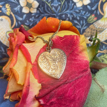 9ct Yellow Gold Heart Locket Necklace