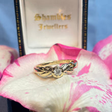 9ct Yellow Gold Diamond Ring