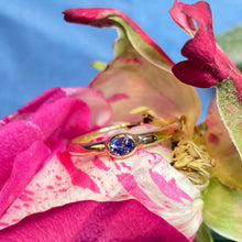 14ct Yellow Gold Tanzanite Ring
