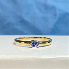 14ct Yellow Gold Tanzanite Ring