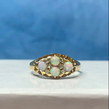 18ct Yellow Gold Opal Ring