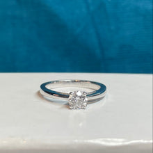 18ct White Gold Diamond Ring