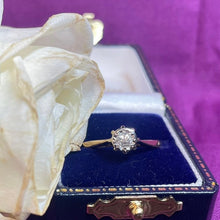 18ct Yellow Gold Diamond Ring