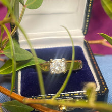 14ct Yellow Gold Diamond Ring