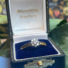 18ct Yellow Gold Diamond Cluster Ring