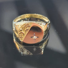9ct Diamond Signet Ring