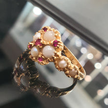 Pearl and Ruby Ring