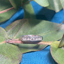 18ct White Gold Channel Set Diamond Ring