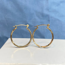 9ct Yellow Gold Hoops