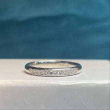 Platinum Diamond 1/4 Eternity Ring