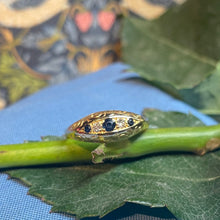9ct Yellow Gold Sapphire and Diamond Ring