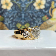 18ct Yellow Gold Diamond Band