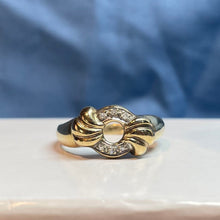 9ct Yellow Gold Diamond Ring
