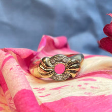9ct Yellow Gold Diamond Ring