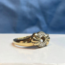 9ct Yellow Gold Diamond Ring
