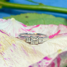 9ct White Gold Diamond Ring
