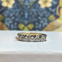 9ct Yellow Gold Diamond Ring