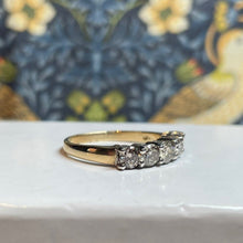 9ct Yellow Gold Diamond Ring
