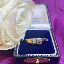 14ct Yellow Gold Diamond Wrap Ring