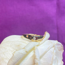 14ct Yellow Gold Diamond Wrap Ring