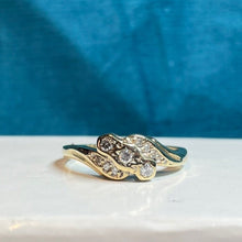 9ct Yellow Gold Diamond Twist Ring