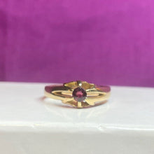 9ct Yellow Gold Ruby Ring