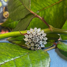 18ct White Gold Diamond Cluster Ring