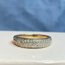 18CT Yellow Gold Diamond Band