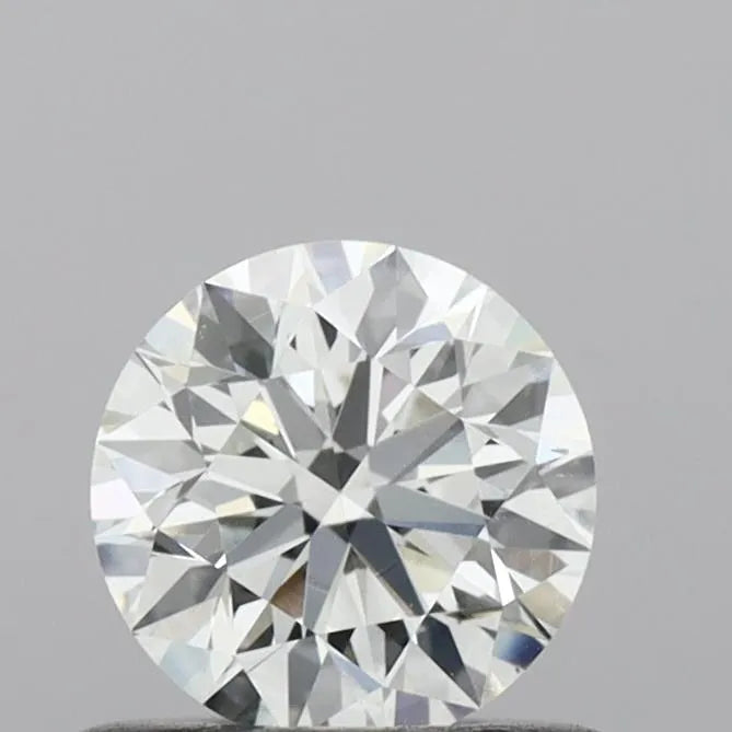 0.55ct Round Natural Diamond (Colour F, Clarity VS2, Cut EX, IGI Certified)