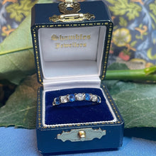 18ct Yellow Gold Sapphire and Diamond Ring