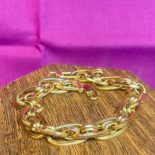 9ct Yellow Gold Triple Link Bracelet