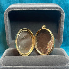 9ct Yellow Gold Locket Pendant