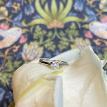 9ct White Gold Diamond Ring