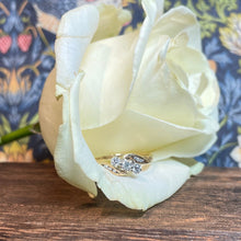 9ct Yellow Gold Diamond Twist Ring