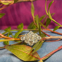 18ct Yellow Gold Diamond Cluster Ring