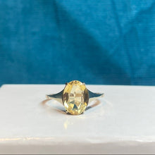 9ct Yellow Gold Citrine Ring