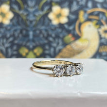 9ct Yellow Gold Cubic Zirconia Ring