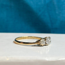 9ct Yellow Gold Diamond Ring