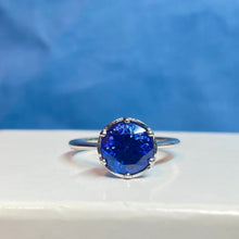 18ct White Gold Tanzanite Ring