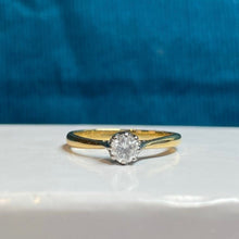 18ct Yellow Gold Diamond Ring