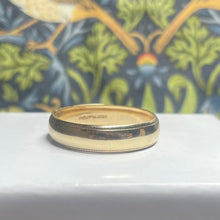 9ct Yellow Gold Band with Milgrain Edge
