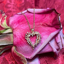 9ct Yellow Gold Heart Pendant Necklace