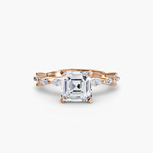 Solitaire with Eternity Pavé