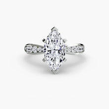 Solitaire with Pavé 3