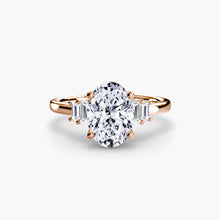 Baguette Accent Solitaire