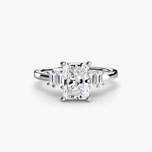 Baguette Accent Solitaire